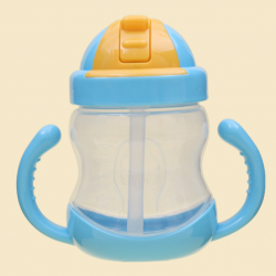 แก้วหัดดูดเด็กทารก สีฟ้า