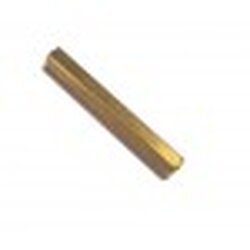 เสารองโลหะ 6 เหลี่ยม ยาว 37 มม.