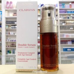 CLARINS Double Serum 50ml. เซรั่มต่อต้านริ้วรอย