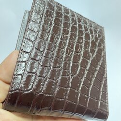 กระเป๋าหนังจระเข้แท้ หนังท้อง