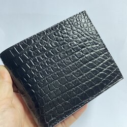 กระเป๋าหนังจระเข้แท้ หนังท้อง