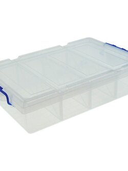 กล่องเก็บของ STACKO 51140 18 ลิตร สีขาว