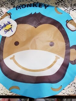 พร้อมส่ง หมวกคลุมผมอาบน้ำลายการ์ตูน