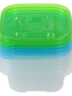 ชุดกล่องอาหารเหลี่ยม API 9003 0.25L แพ็ค 5 ชิ้น FOOD CONTAINER SQUARE API 9003 0.25L (1X5)