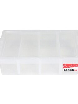 กล่องเก็บของ 37.5x25.6x10cm 57291 STACKO ใส