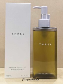 Three Balancing Cleansing Oil N 185ml.ออยล์ล้างเครื่องสำอางค์