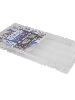 กล่องแบ่ง 32 ช่อง15.5x30x3 ซม. TL503 สีขาว