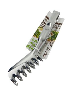 ที่คีบเส้น EASY KITCHEN ขนาด 3 x 23 x 5 ซม. สีโครมเมี่ยม ผลิตจากวัสดุคุณภาพดี ออกแบบด้ามจับกระชับมือ