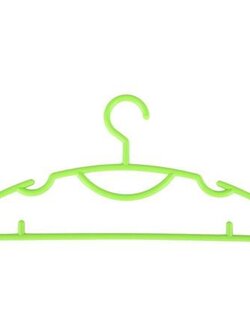 ไม้แขวนเสื้อคิงไซด์ เขียวเลมอน PLIM(1x6) ใช้งานได้อเนกประสงค์ตอบรับทุกความต้องการของการดูแลเสื้อผ้า