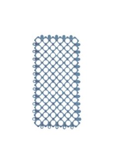 พรมปูพื้น พรมเช็ดเท้า พรมปูพื้น พรมภายนอก แผ่นกันลื่น ROUNDY 15X30 เทา HLS