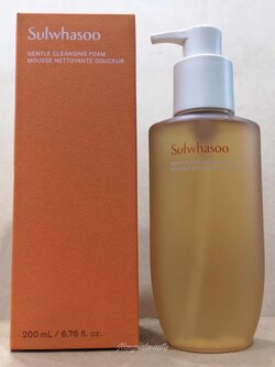 Sulwhasoo Gentle Cleansing Foam 200ml. โฟมทำความสะอาดผิวหน้า