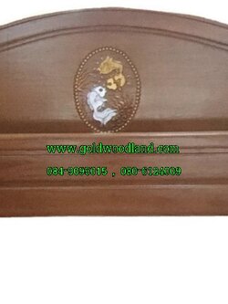 เตียงนอนไม้สัก ลาย 39