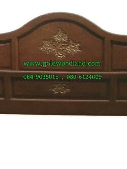 เตียงนอนไม้สัก ลาย 34