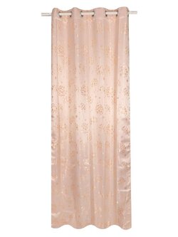 ผ้าม่าน EYELET CHILD FREEDOM STYLE FLY UV 135X250 ซม. สีชมพู ผ้าม่านประตู CURTAIN ผ้าม่านและมู่ลี่