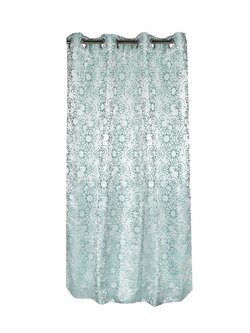 ผ้าม่าน EYELET CHILD FREEDOM STYLE COYA 140X220 ซม. สีเขียว ผ้าม่านประตู CURTAIN ผ้าม่านและมู่ลี่