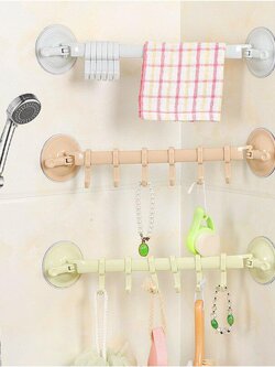 [คืน10% โค้ด SPCCBZYFB] ที่แขวนของ ที่แขวนติดผนัง ห้องน้ำ ห้องครัว ไม่ต้องเจาะรู