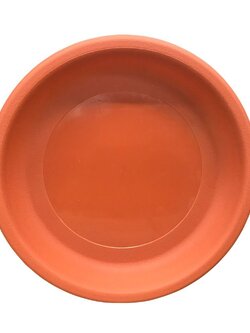 จานรองกระถางพลาสติก BABA 939 27 ซม. สี COTTA BABA SAUCER 939 27 CMCOTTA POT SAUCER
