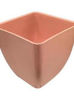 กระถางสีเหลี่ยม SPRING BIO-N020 ไซซ์ S สีส้ม ช่วยตกแต่งสวนของคุณให้ดูสวยงามมากขึ้น