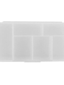 ตลับพลาสติก 6 ช่อง PB54W