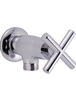 DUSS วาล์วฝักบัว รุ่น BX3 ขนาด 6 x 13 x 5 ซม. สีโครมเมี่ยม ทนทาน น้ำไม่รั่วซึมง่าย ดีไซน์สวยโดดเด่น