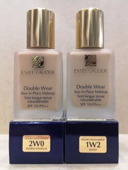 ESTEE LAUDER Double Wear Stay-In-Place Makeup SPF 10 Foundation 30ml. สี 1W2 SAND
