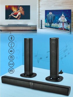 !!สินค้าขายดี!! ลำโพงบลูทูธ 2 in 1 รุ่น BS-36 Detachable Bluetooth Soundbar