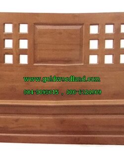 เตียงนอนไม้สัก ลาย 57