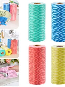 ผ้าขนหนู ผ้าทำความสะอาด จาน ชาม บ้าน QMTL