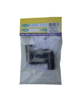 ข้อต่องอ 20 MM RAINDROP EL 20 PACK 2 RAINDROP EL 20 PACK 2 20MM BEND