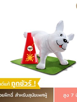 กรวยล่อเป้า ฝึกฉี่สุนัข (สำหรับสุนัขตัวผู้) ตัวช่วยที่จะทำให้สุนัขตัวผู้ฉี่เป็นที่มากขึ้น