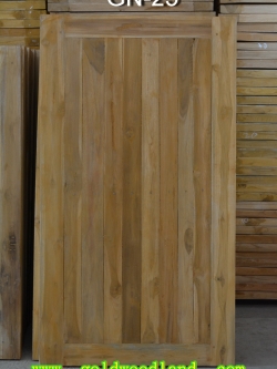 บานหน้าต่างไม้สัก GN-25