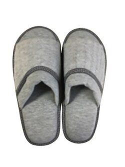 KASSA HOME รองเท้าใส่ในบ้าน รุ่น NP17345-4 ขนาด 27 x 22 x 7.5 ซม. สีเทา รองเท้าสำหรับใส่เดินภายในบ้านดีไซน์สุดน่ารัก