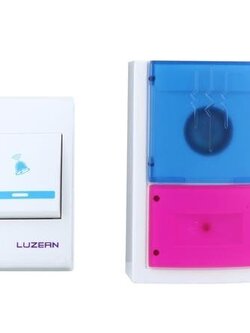 กระดิ่งไร้สาย ALLIGHT E-305B LED แสดงที่ตัวรับสัญญาณ