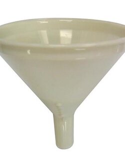 กรวยพลาสติกมีที่กรองเล็ก ปลอดภัยใช้กับอาหาร