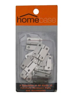 อะไหล่ เฟอร์นิเจอร์ บานพับ ผีเสื้อ ถอดไม่ได้ FA-.005 10ตัว BUTTERFLY HINGE FA-.005 FIXED 10EA