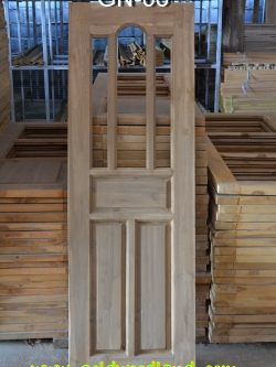 หน้าต่างไม้สัก GN-06