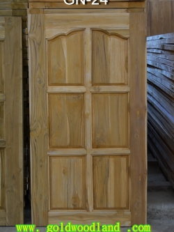 หน้าต่างไม้สัก GN-24