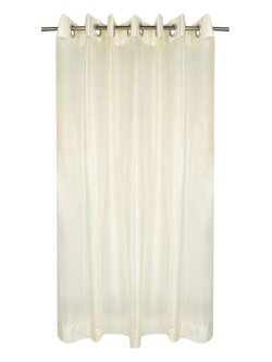 ผ้าม่านโปร่ง EYELET CHILD FREEDOM STYLE PIPER 260X220 ซม. สีครีม ผ้าม่านประตู CURTAIN ผ้าม่านและมู่ลี่