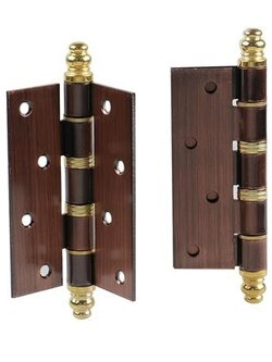 บานพับ 4 นิ้วx3 นิ้ว JSS 423-420 สีทองแดงรมดำ แพ็ค 2 ชิ้น แข็งแรง ทนทานต่อการใช้งาน