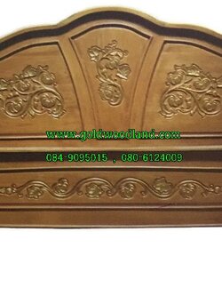 เตียงนอนไม้สัก ลาย 28