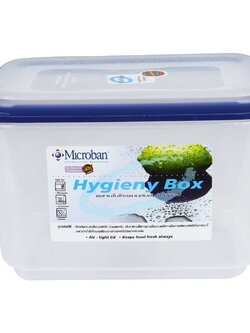 กล่องอาหารเหลี่ยม2.68 ลิตร DOUBLE WALL 5036 FOOD CONTAINER 2.68L DOUBLE WALL 5036