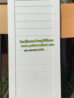 ประตูไม้สัก บานเดี่ยว GB - 267