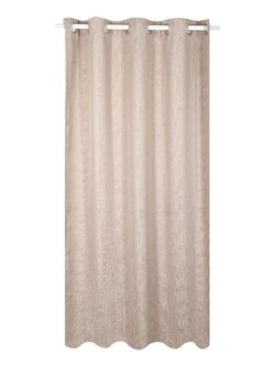 ผ้าม่าน EYELET CHILD FREEDOM STYLE DAJONG UV 135X220 ซม. สีน้ำตาล ผ้าม่านประตู CURTAIN ผ้าม่านและมู่ลี่