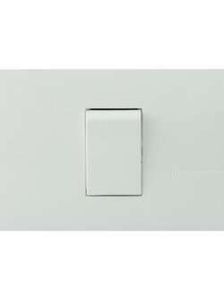 ชุดสวิตช์ทางเดียว 1ช่อง B-TICINO SAE1100TBN ทนต่อการใช้งาน