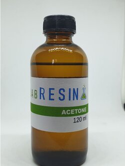 อะซิโตน อาซีโตน acetone ขนาด 120 ml
