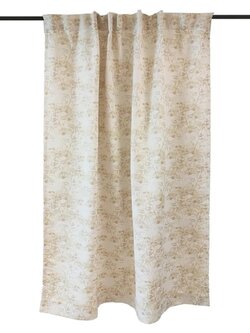 ผ้าม่าน HOOK CHILD FREEDOM STYLE GARDENA 155X220 ซม. สีครีม ผ้าม่านประตู CURTAIN ผ้าม่านและมู่ลี่