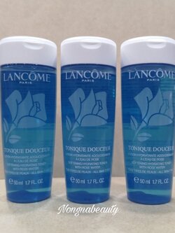 LANCOME TONIQUE DOUCEUR 50ml.(ขนาดทดลอง) โทนเนอร์กระชับรูขุมขน