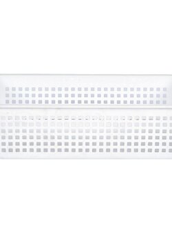 ตะแกรงใส่ของเหลี่ยมสูง กลาง INSPACE KECH 5188 สีขาว KITCHEN GRATE SQUARE INSPACE KECH 5188 WHITE