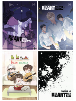 (ตำหนิ) HEART BREAKER 1 ชุด + แยกตอน30 (4เล่ม)