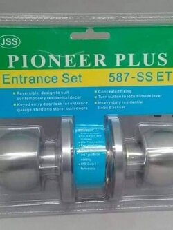 ลูกบิดประตูสเตนเลสห้องน้ำ ห้องนอน